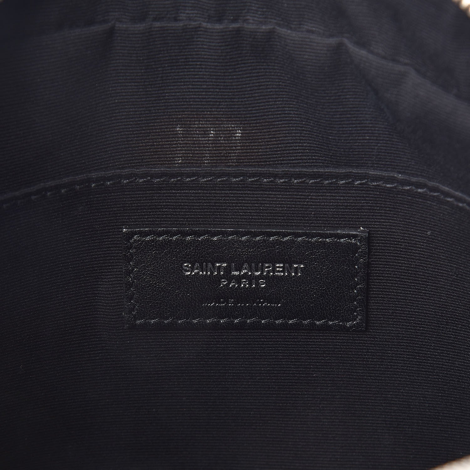 Saint Laurent Calfskin Small Lou Camera Bag Asphalt 6 of 10