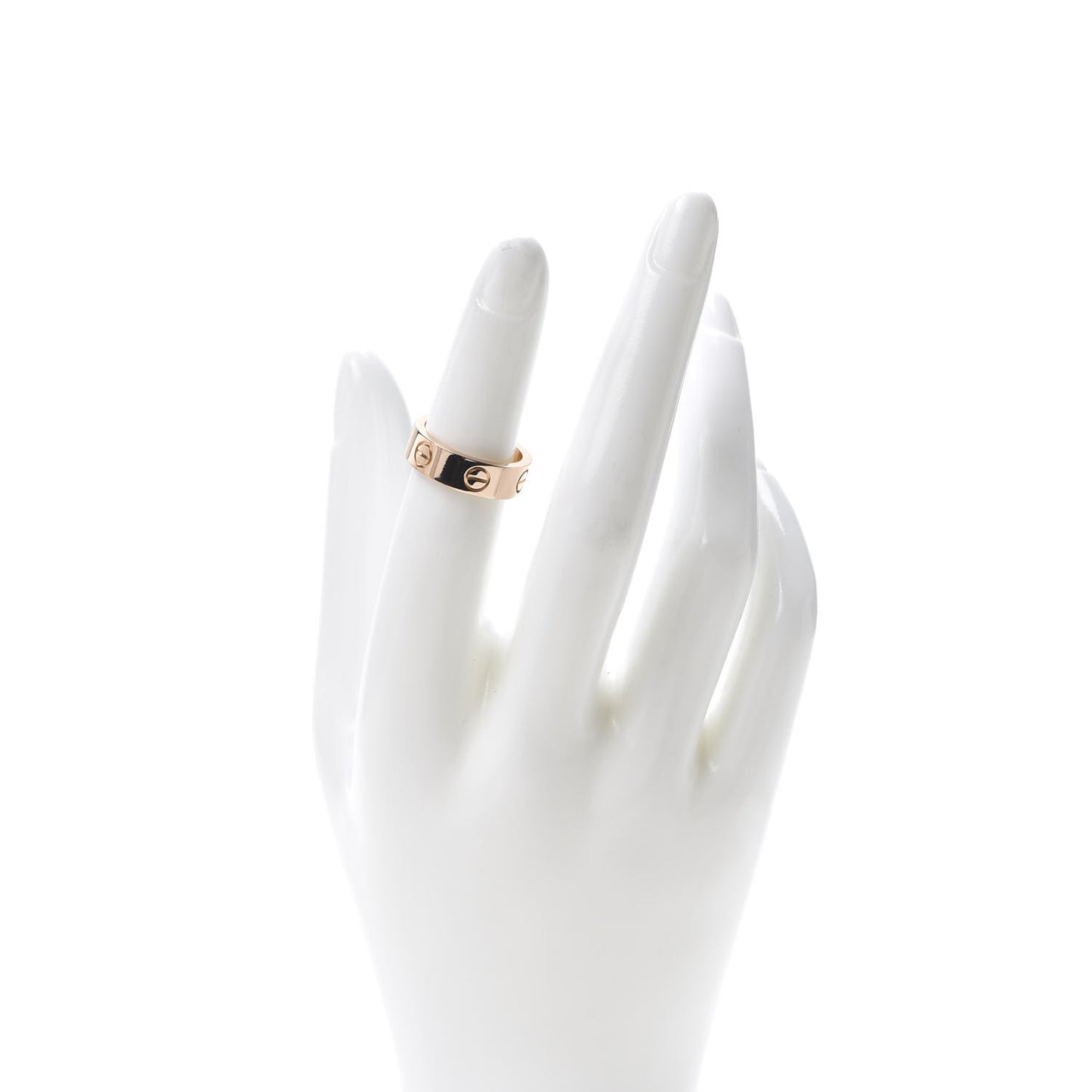 18K Pink Gold 5.5mm LOVE Ring 49 4.75