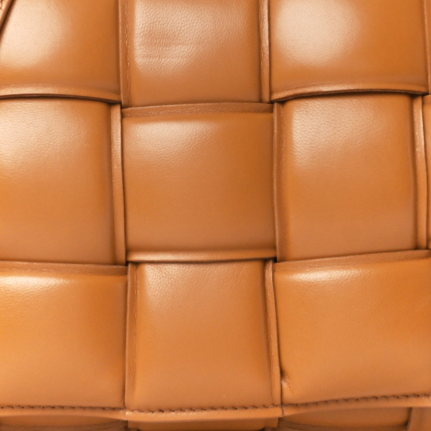 Bottega Veneta Nappa Maxi Intreccio Padded Cassette Crossbody Bag Caramel 10 of 12