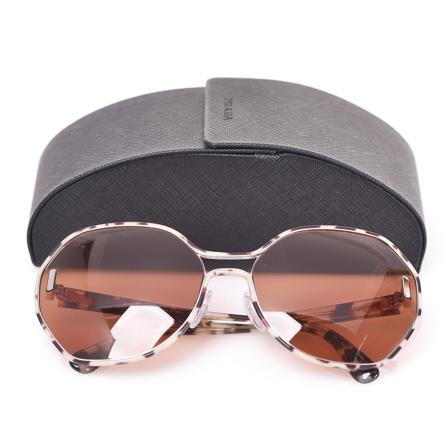 Prada Oversized Retro Sunglasses SPR 53T Tortoise 8 of 8