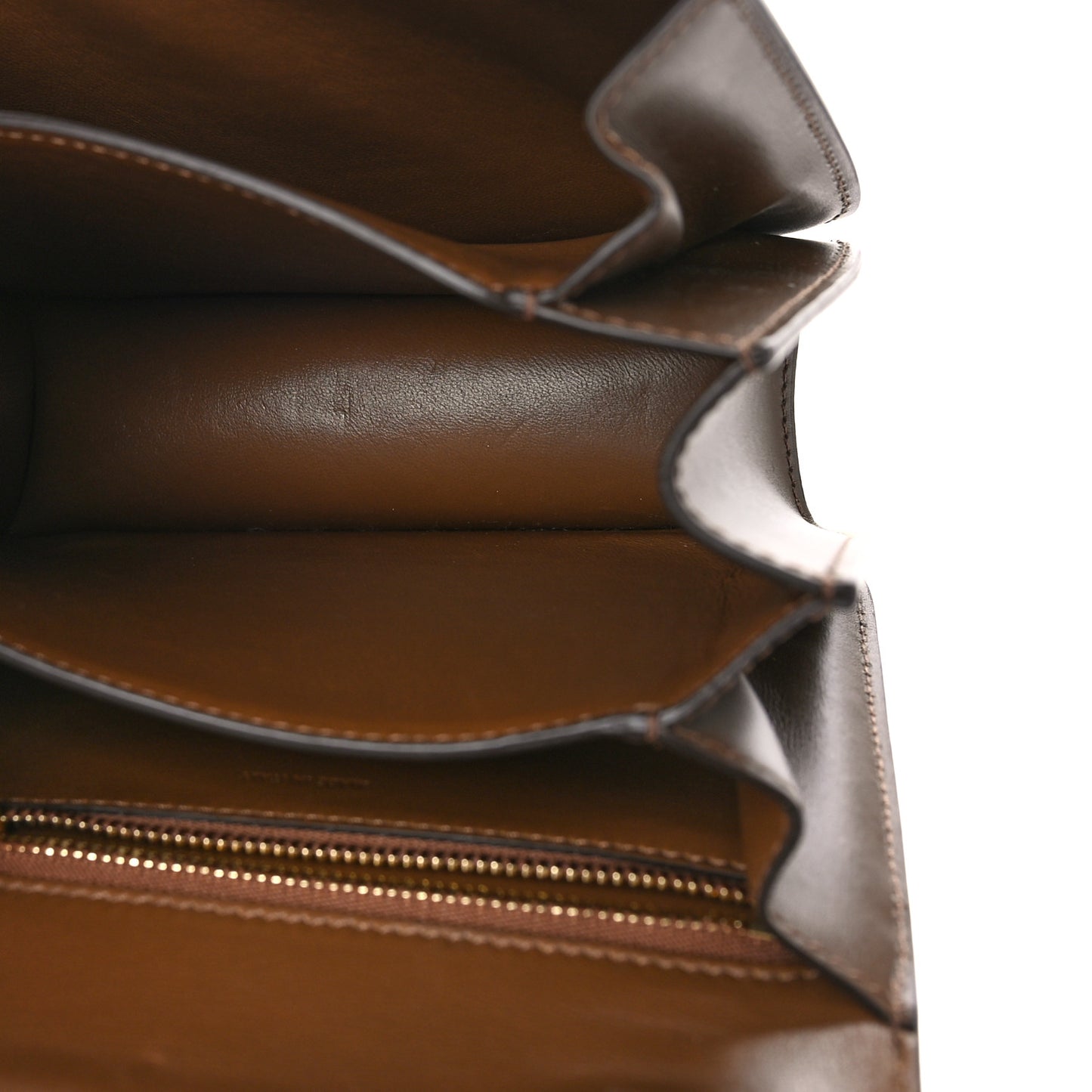 Smooth Calfskin Small Classic Box Flap Bag Camel