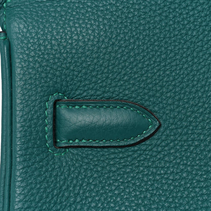 Hermes Togo Birkin 35 Malachite 10 of 34