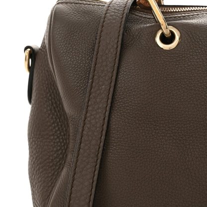 Gucci Calfskin Medium Bamboo Shopper Boston Taupe 11 of 12