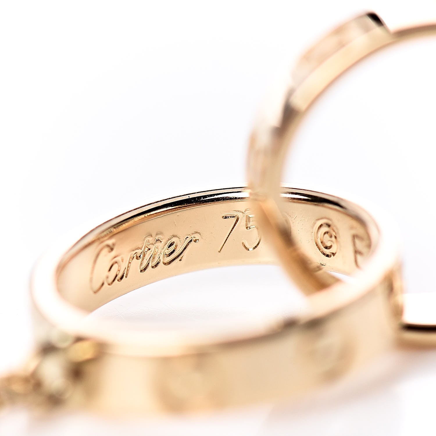 Cartier 18K Yellow Gold Interlocking LOVE Bracelet 4 of 4