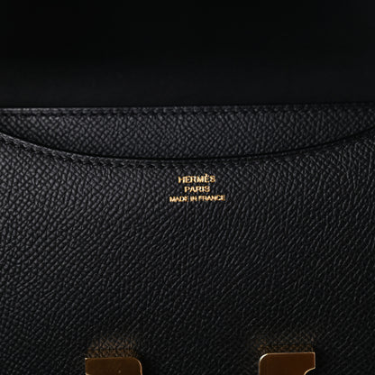 Hermes Epsom Constance 18 Black 6 of 9