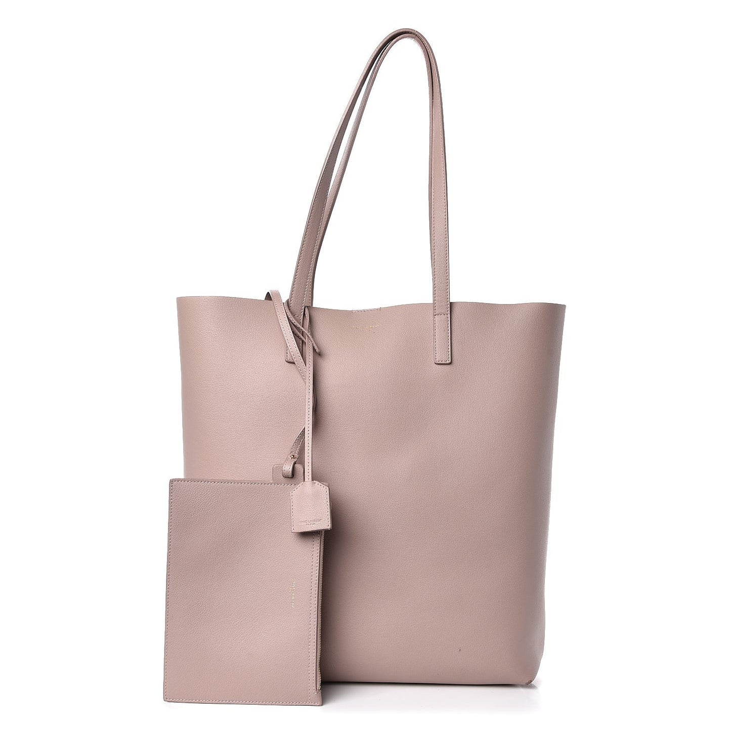 Calfskin Medium Shopping Tote Rose Antic