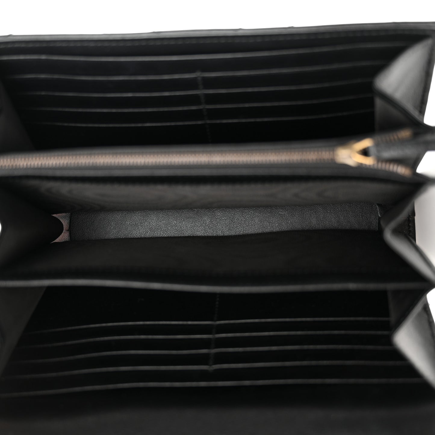 Calfskin Matelasse GG Marmont Chain Wallet Black