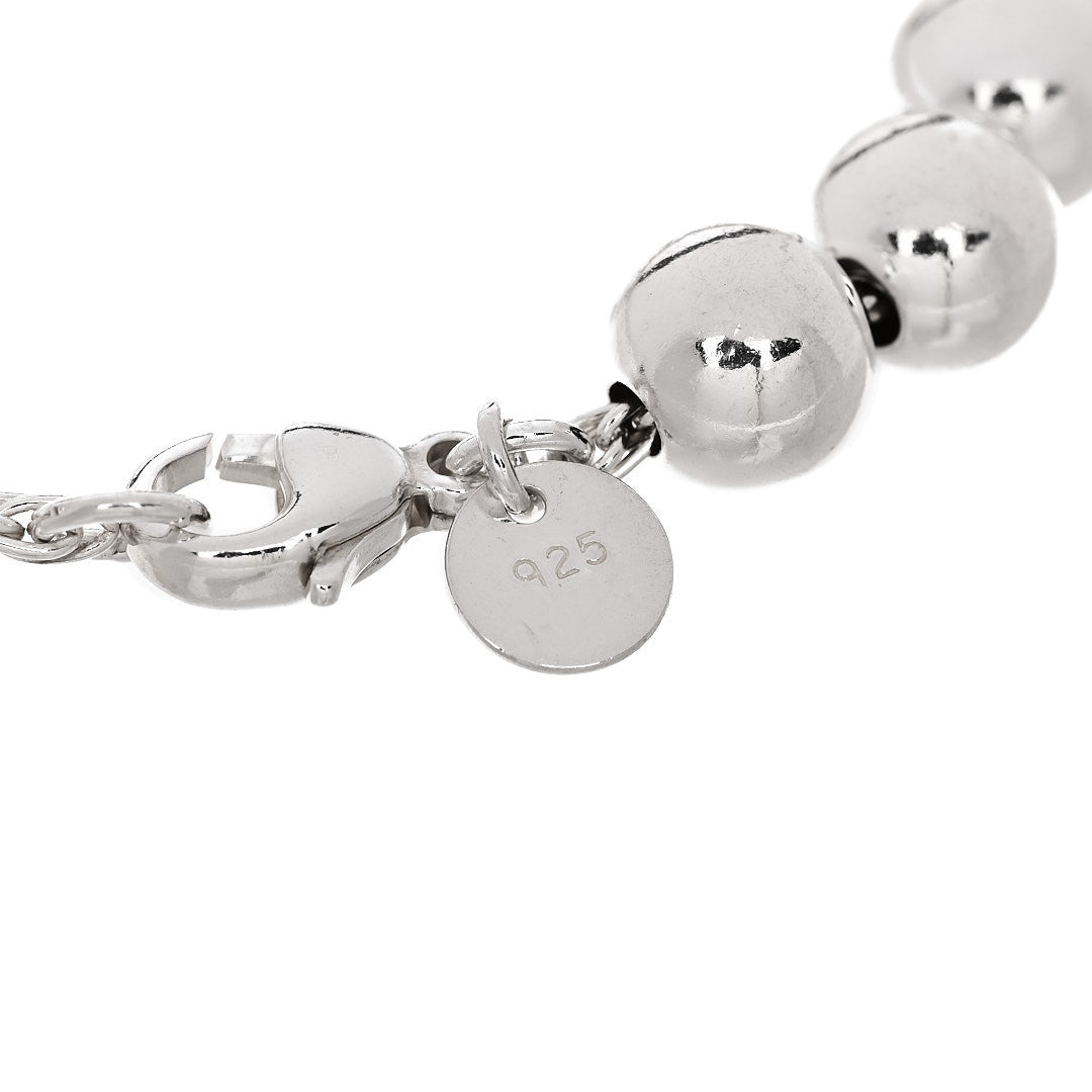 Sterling Silver 8mm Hardwear Ball Bracelet