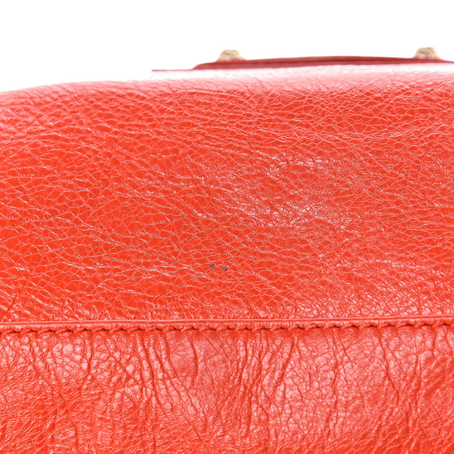 Agneau Giant 12 Gold Hardware City Rouge Coquelicot Rouge Braise