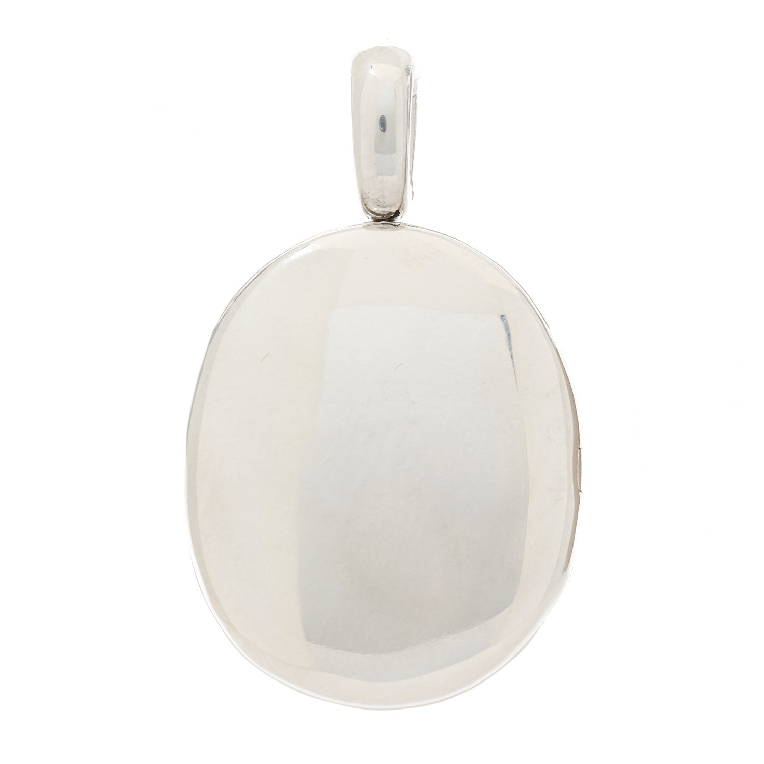 David Yurman Sterling Silver Sculpted Cable Oval Locket Amulet Pendant 2 of 4