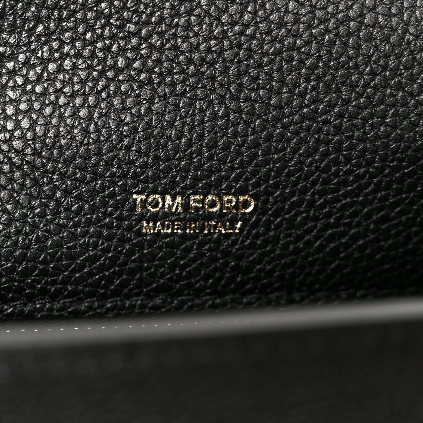 Grained Calfskin Mini T Clasp Tara Crossbody Bag Black