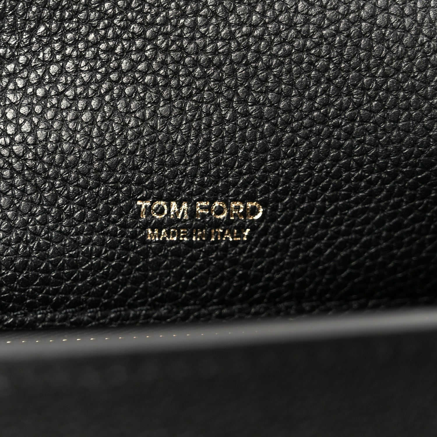 Tom Ford Grained Calfskin Mini T Clasp Tara Crossbody Bag Black 5 of 9
