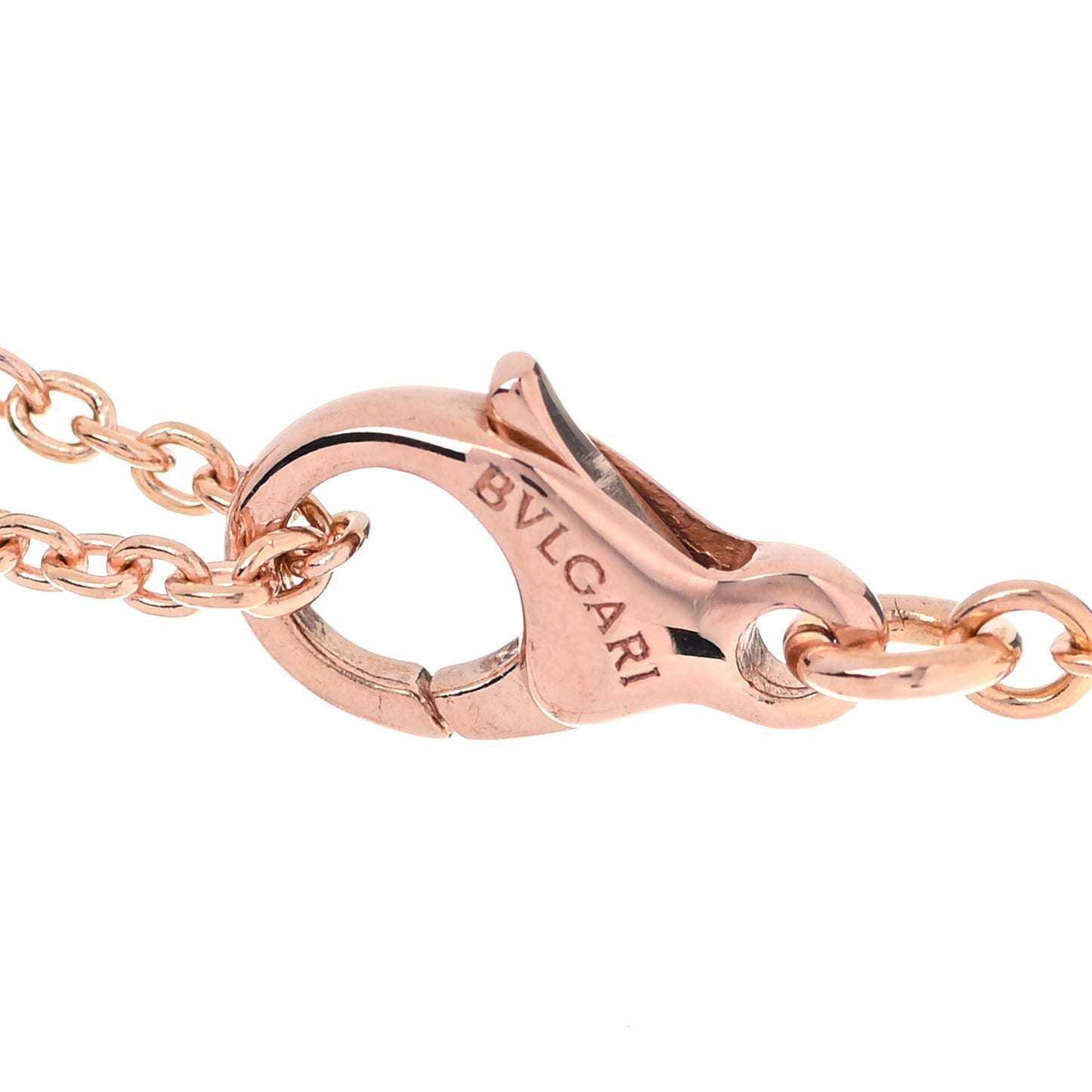 18K Rose Gold Black Ceramic B.Zero1 Pendant Necklace