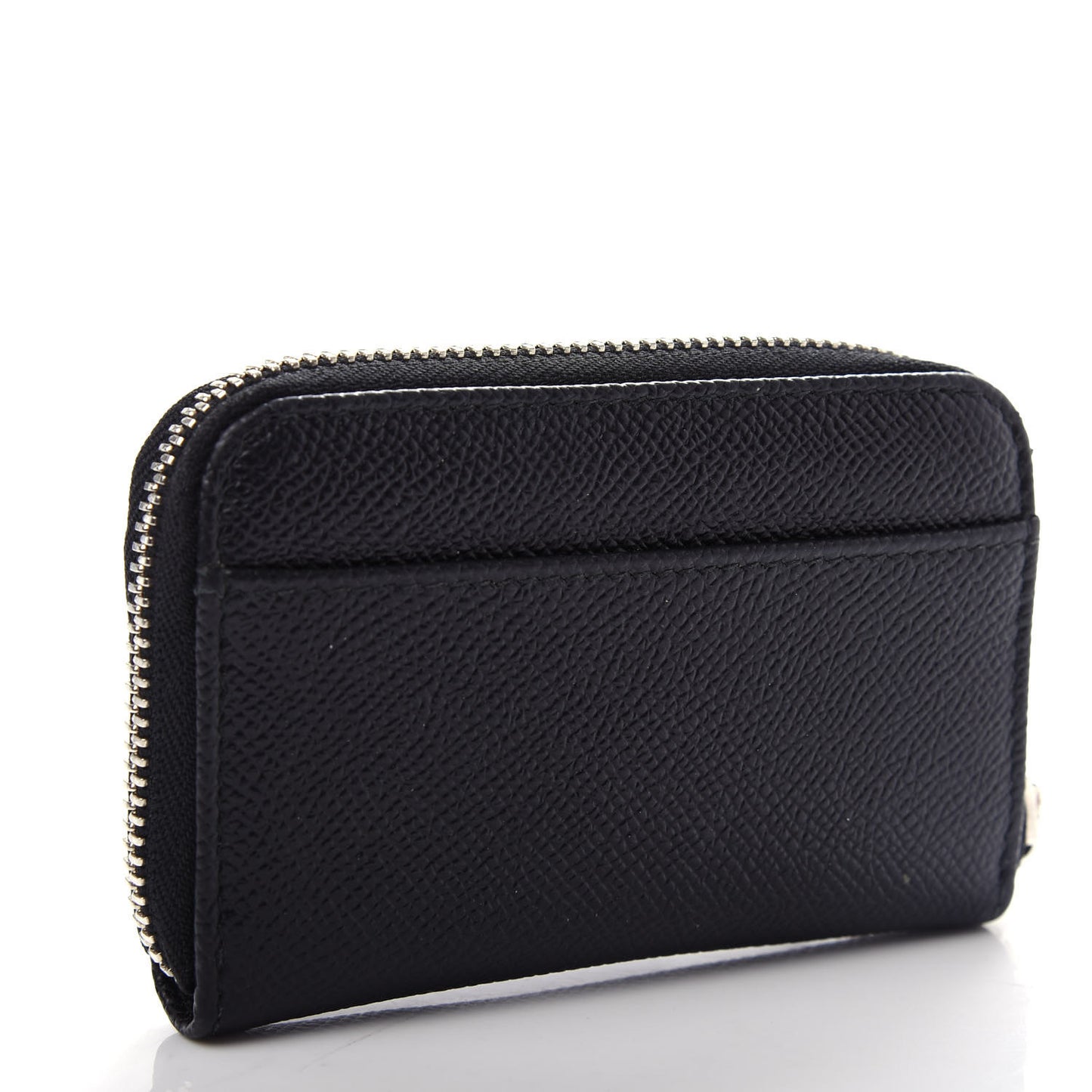 Dauphine Embellished Logo Zip Around Wallet Black