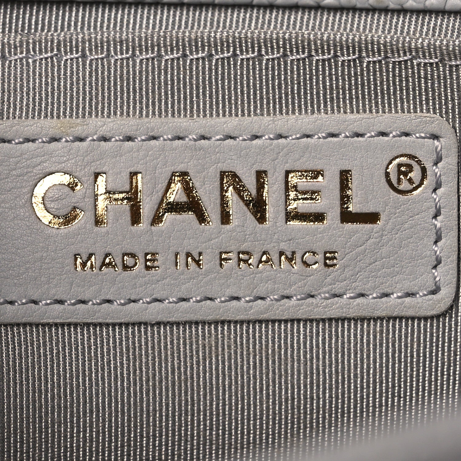 Chanel Caviar Quilted Medium Boy Flap Grey 6 of 13