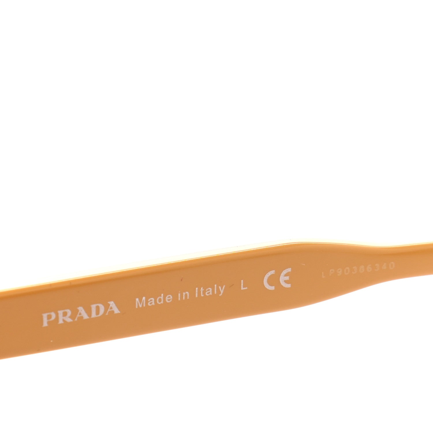 Prada Tortoise Shell Round Sunglasses SPR 16U Black 6 of 6