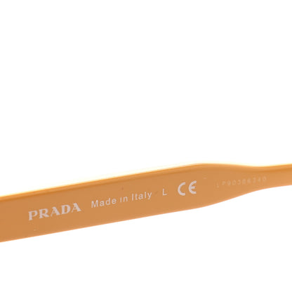 Prada Tortoise Shell Round Sunglasses SPR 16U Black 6 of 6