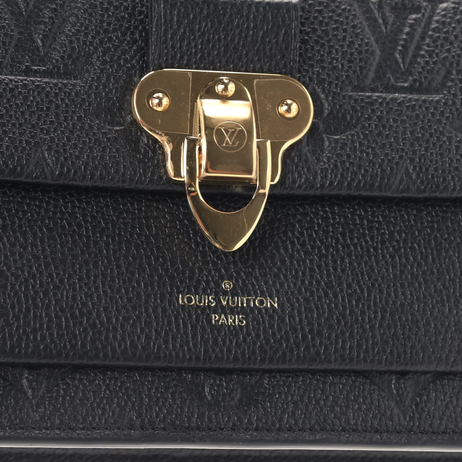 Louis Vuitton Empreinte Vavin Chain Wallet Black 9 of 9