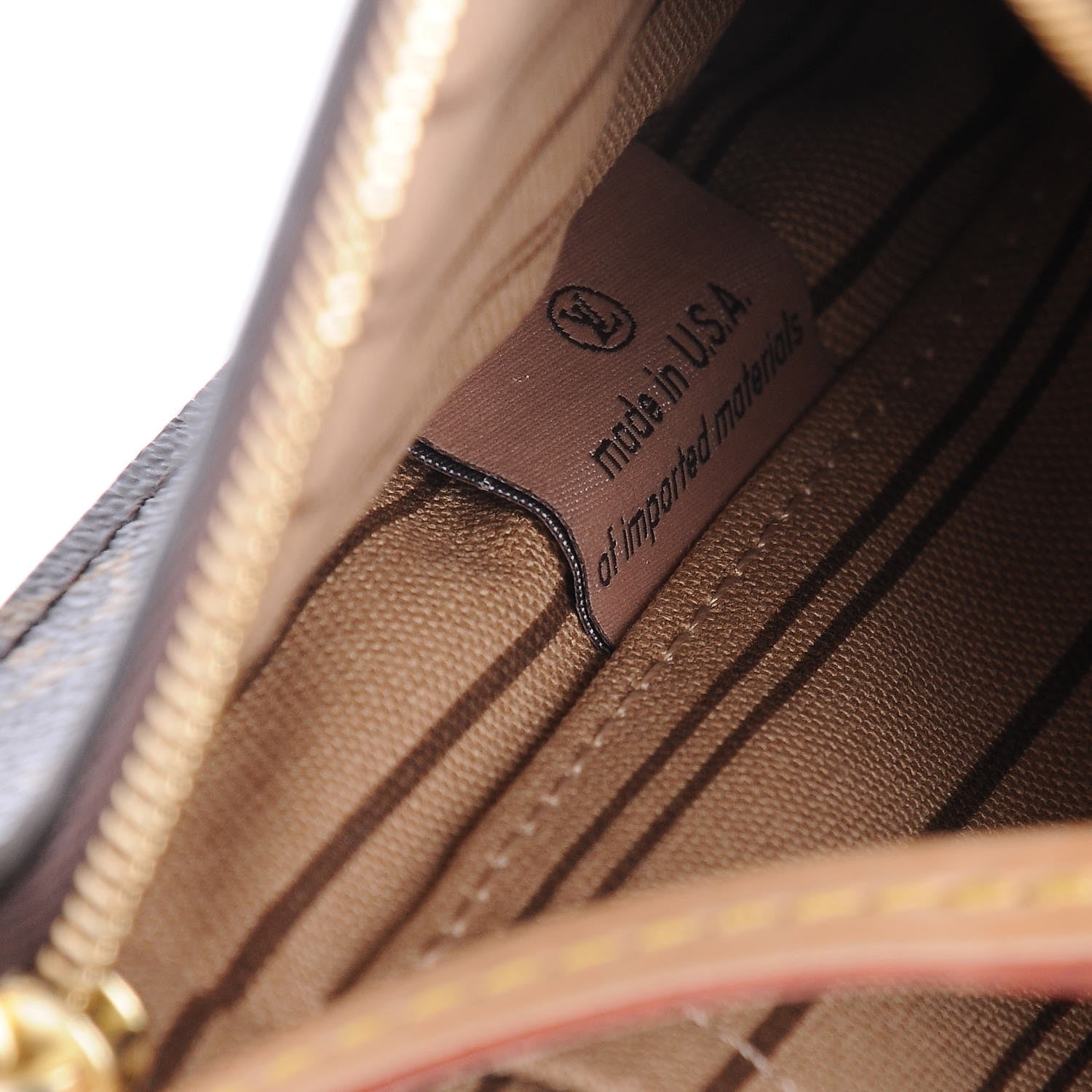 Louis Vuitton Monogram Neverfull MM GM Pochette 7 of 8
