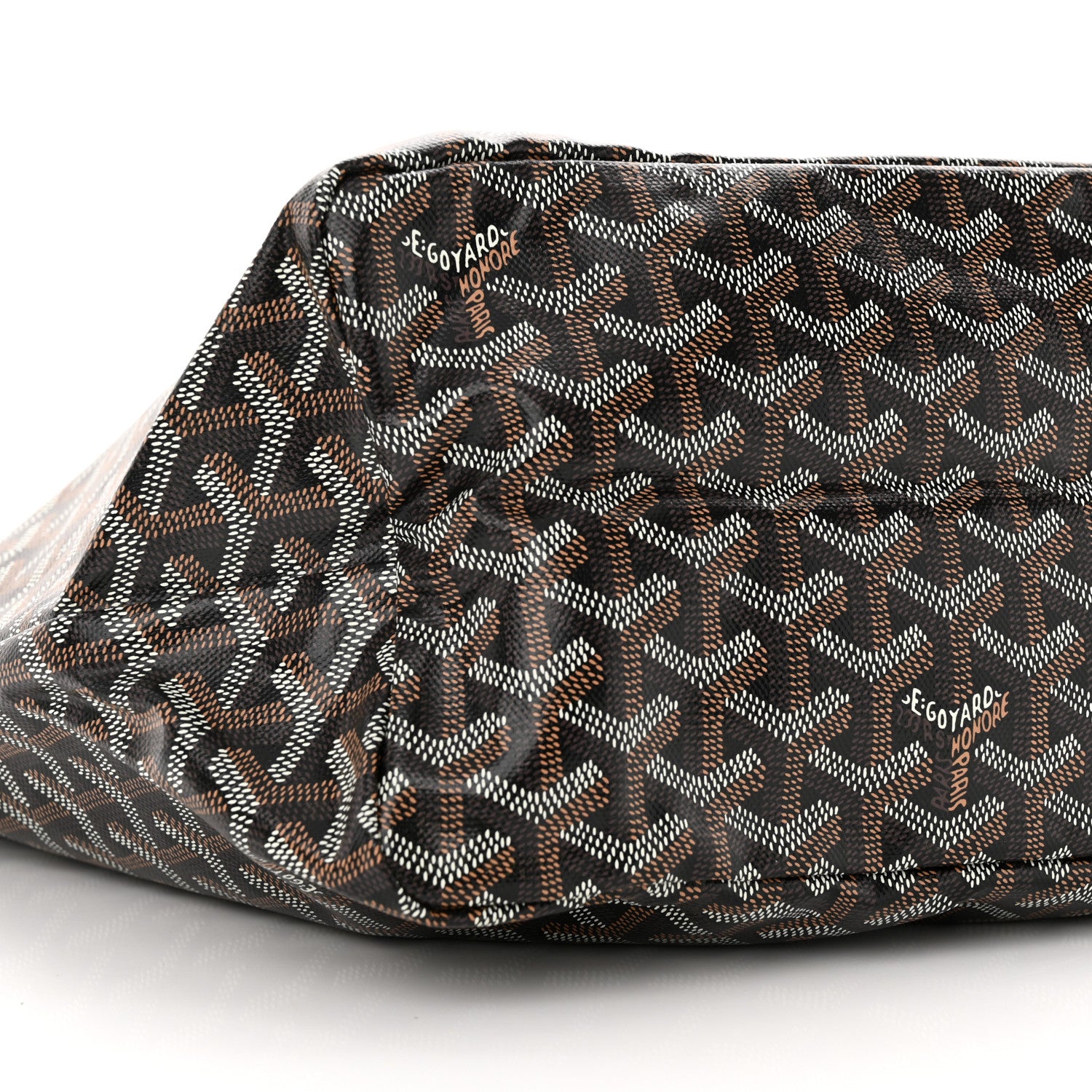 Goyard Goyardine Saint Louis PM Black Gold 10 of 11