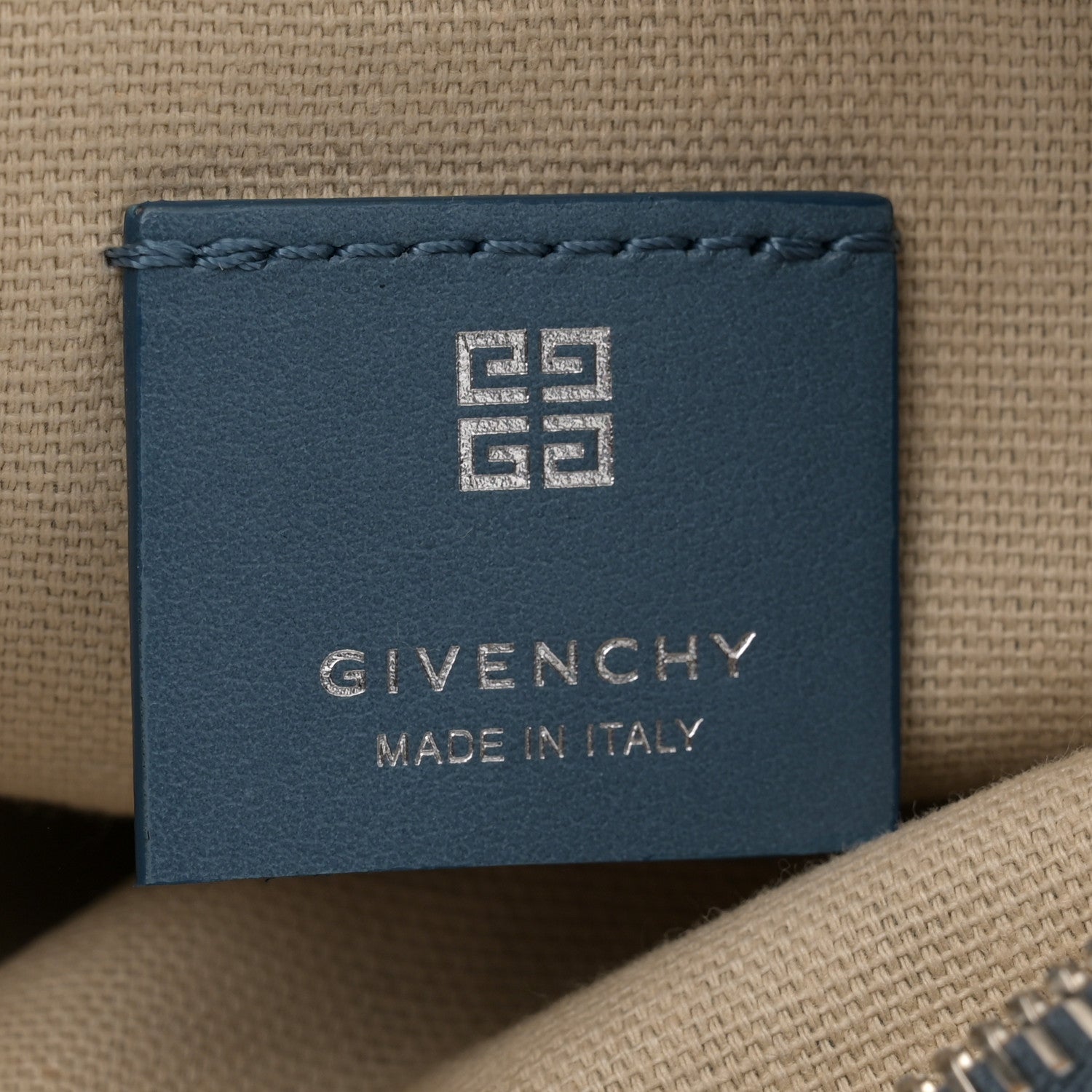 Givenchy Washed Denim Mini Voyou Boyfriend Party Bag Medium Blue 6 of 10