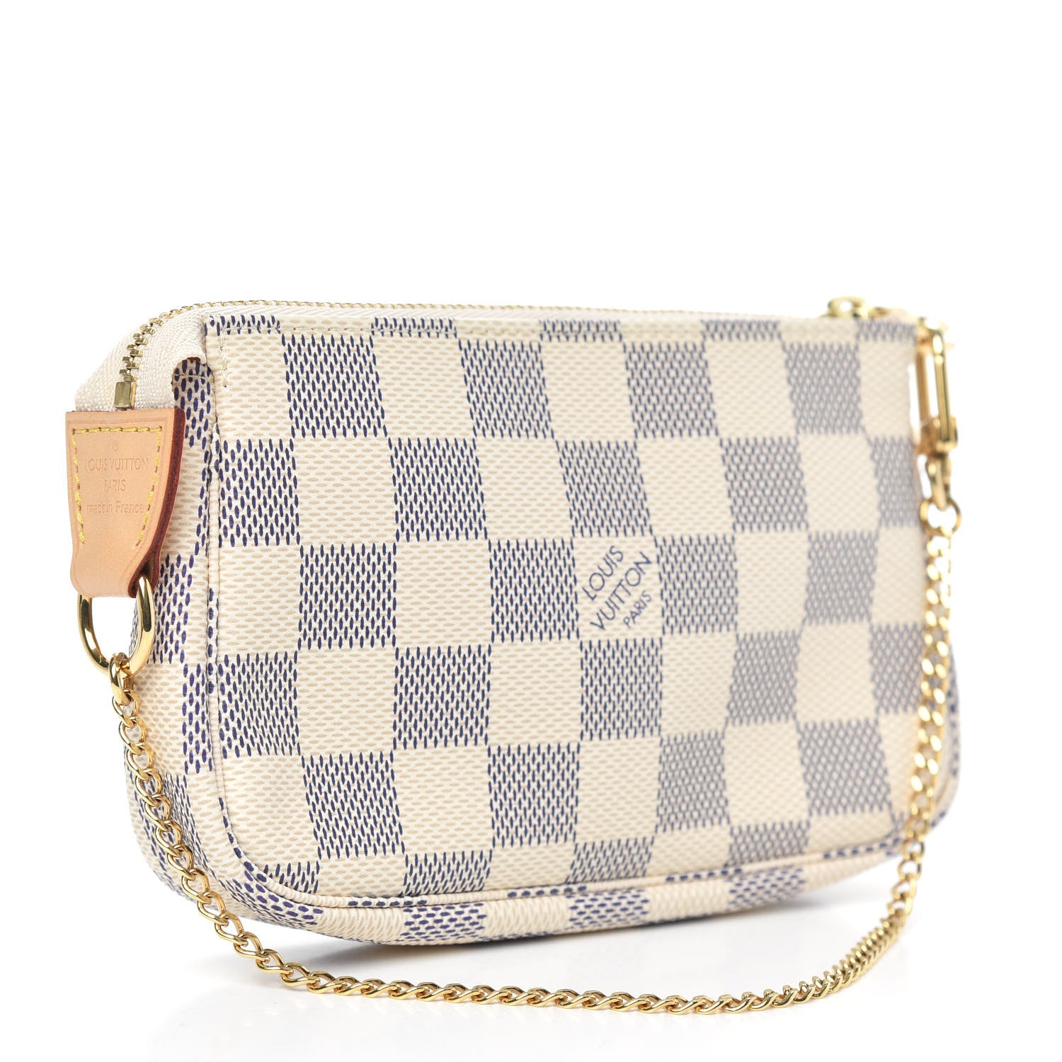 Louis Vuitton Damier Azur Mini Pochette Accessories 3 of 7