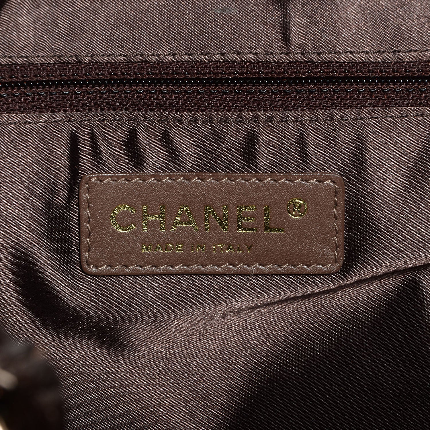 Chanel Calfskin Baby Coco Cabas Bronze 7 of 8