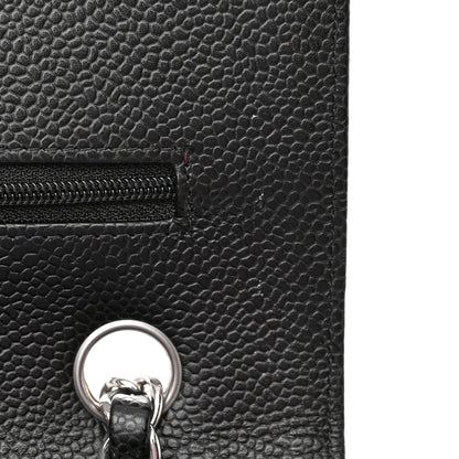 Chanel Caviar Quilted Medium Double Flap Black 14 of 16