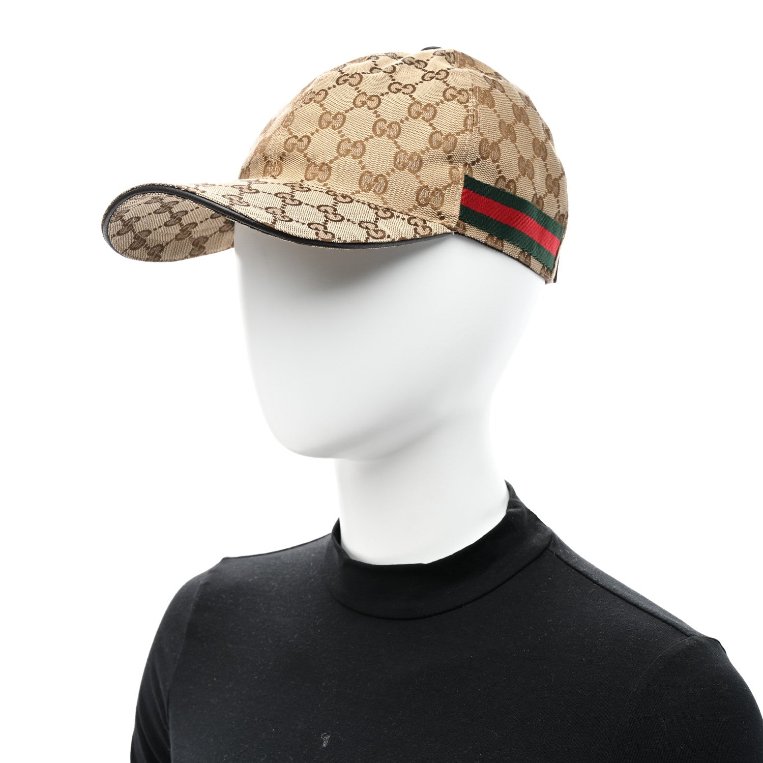 Gucci Monogram Web Baseball Hat L Beige Cocoa 2 of 8
