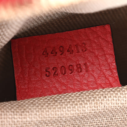 Gucci Monogram Mini Bree Messenger Bag Red 7 of 10