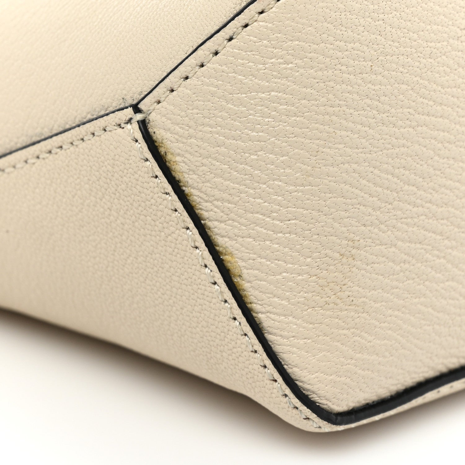Loewe Goatskin Mini Puzzle Edge Bag Angora 8 of 9
