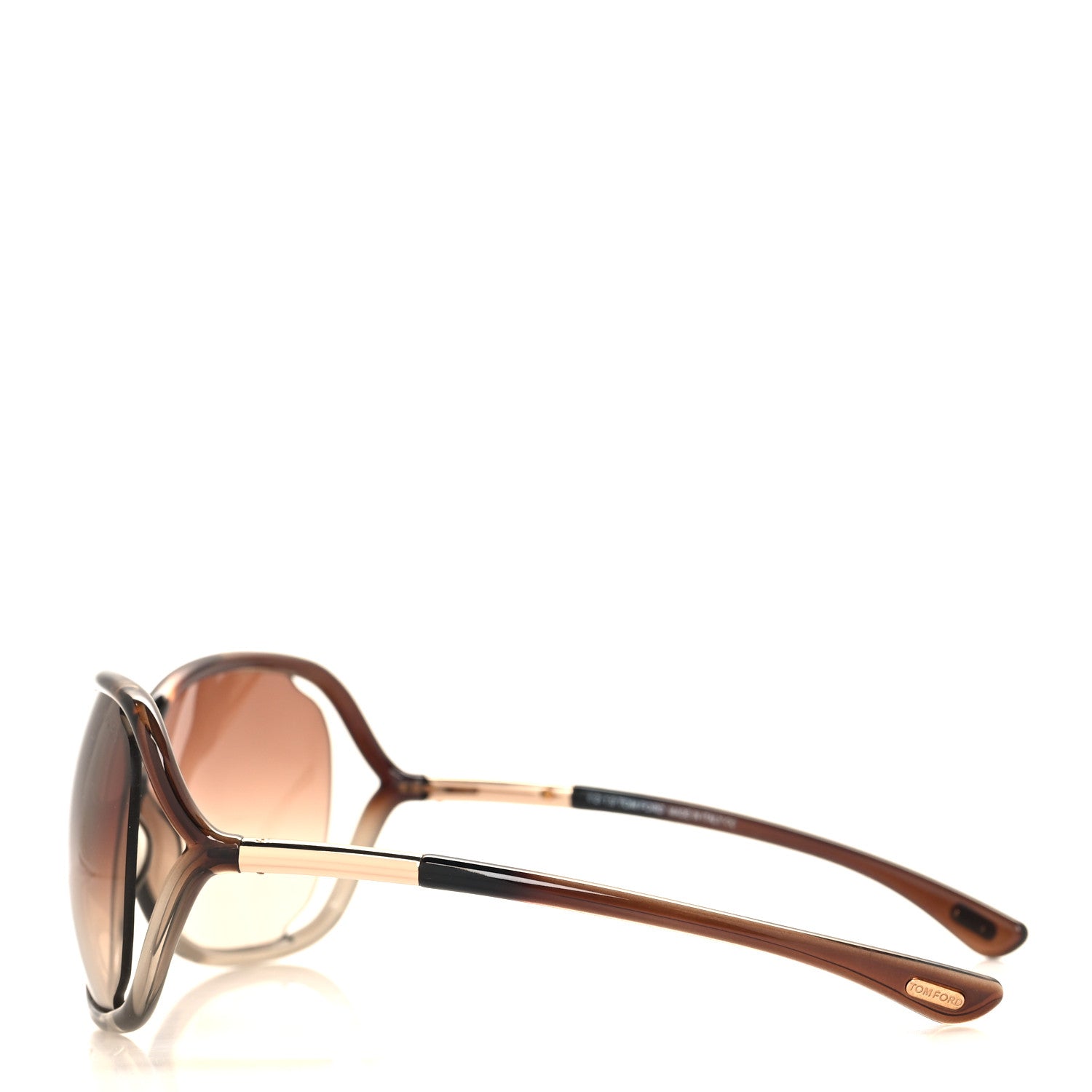Tom Ford Acetate Raquel Sunglasses TF76 Brown 3 of 8