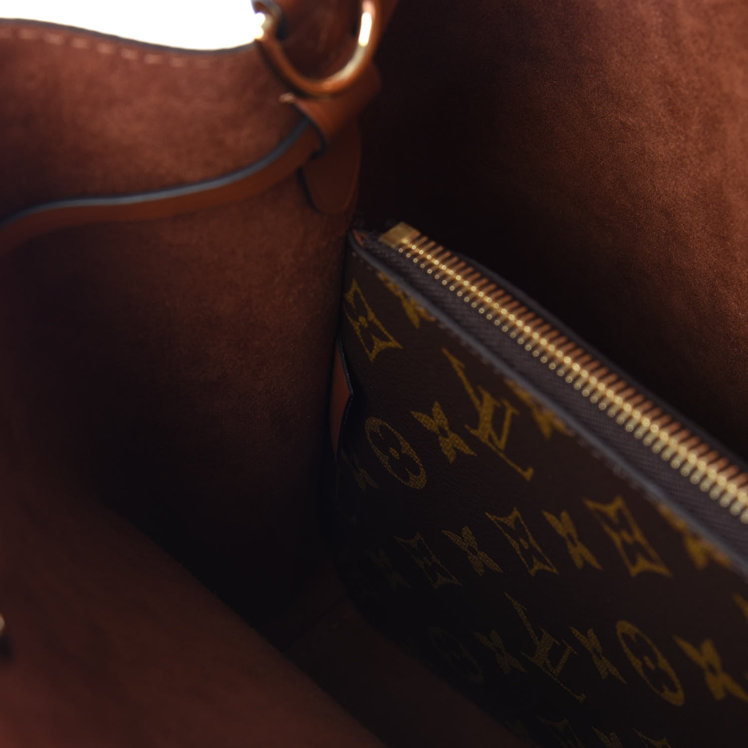Louis Vuitton Monogram Neonoe MM Caramel 10 of 11