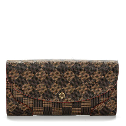 Louis Vuitton Damier Ebene Caissa Wallet Cherry 1 of 6