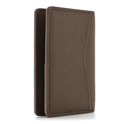 Louis Vuitton Grained Calfskin Aerogram Pocket Organizer Moka 3 of 6