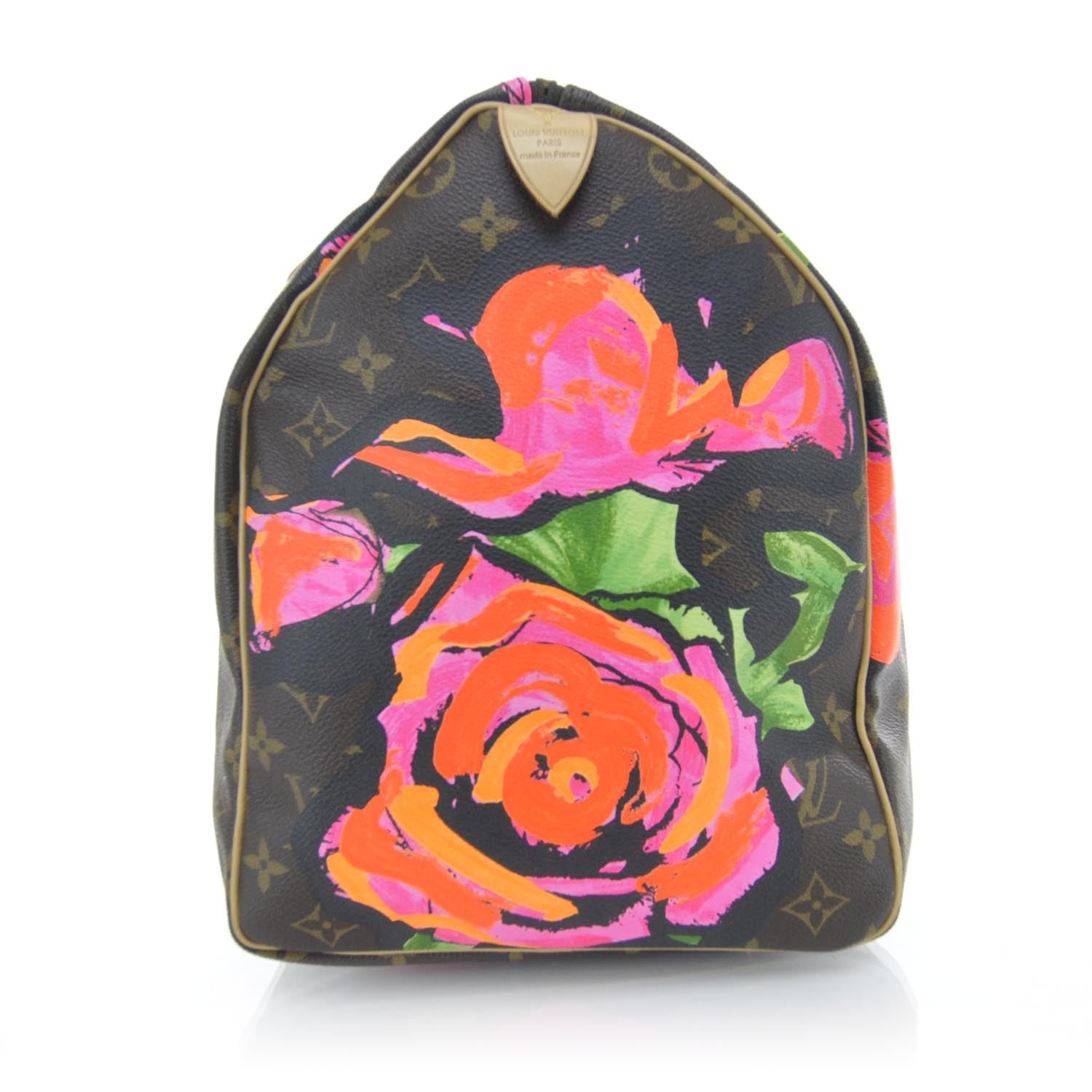 Louis Vuitton Monogram Roses Keepall 50 6 of 11