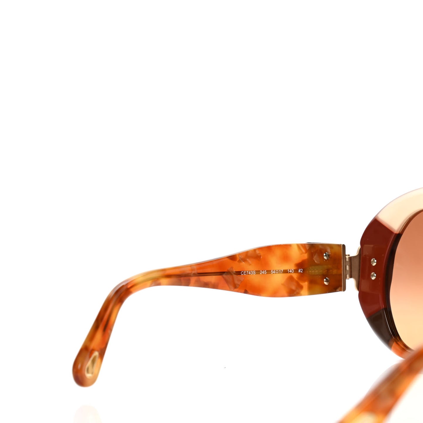 Oversized Venus Sunglasses CE743S Blonde Havana