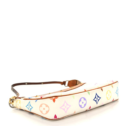 Louis Vuitton Monogram Multicolor Pochette Accessories White 4 of 13