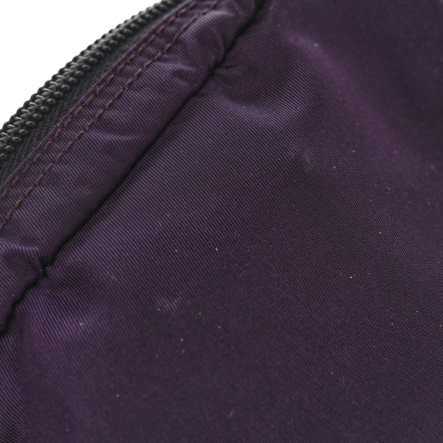 Prada Nylon Tessuto Cosmetic Pouch Purple 8 of 9