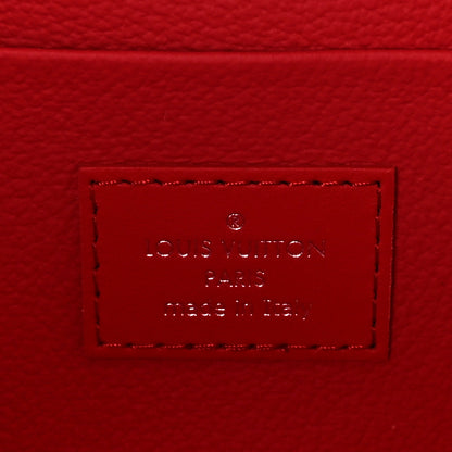 Louis Vuitton Monogram Macassar Nice Mini Rouge 6 of 6