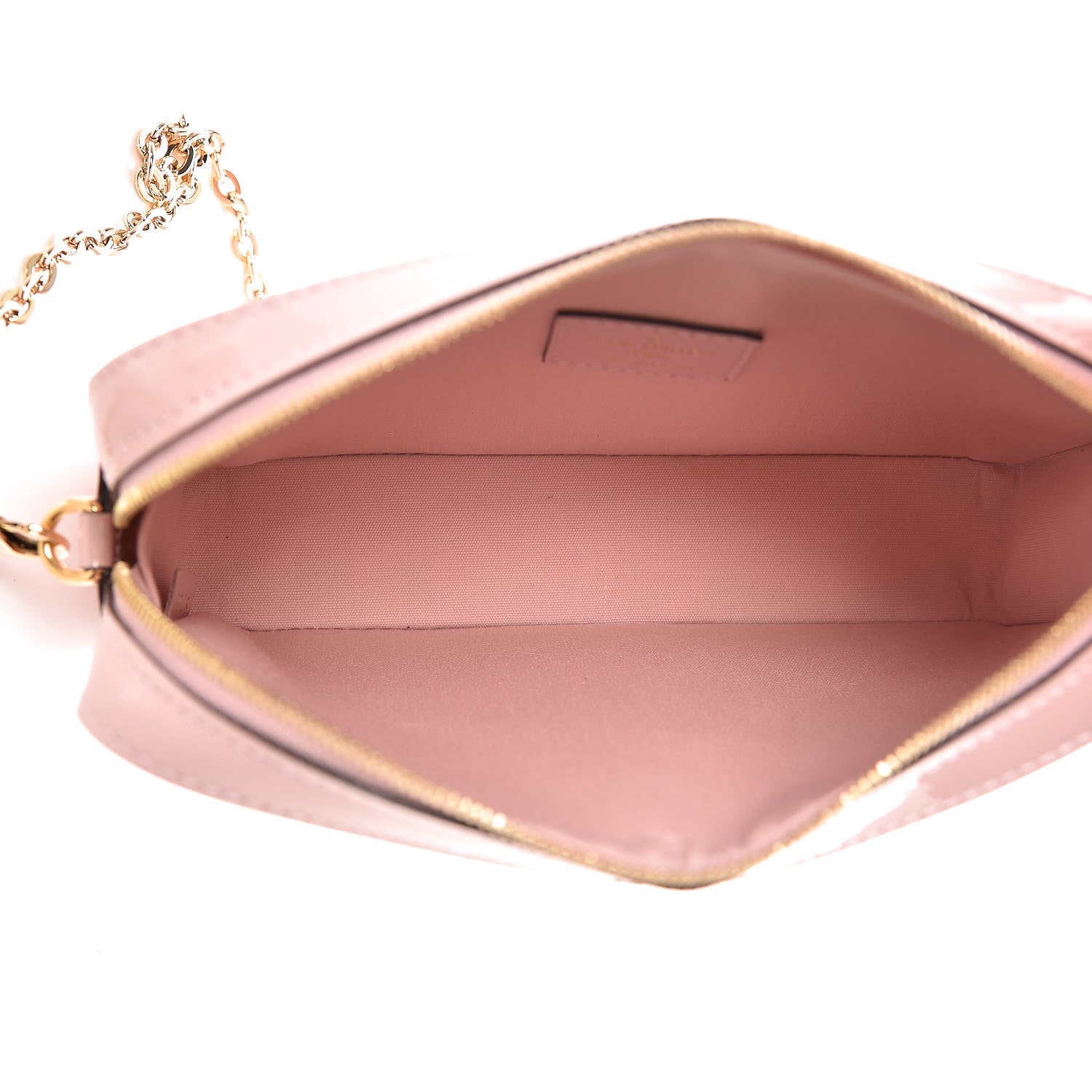 Louis Vuitton Vernis Camera Pouch Rose Ballerine 6 of 11