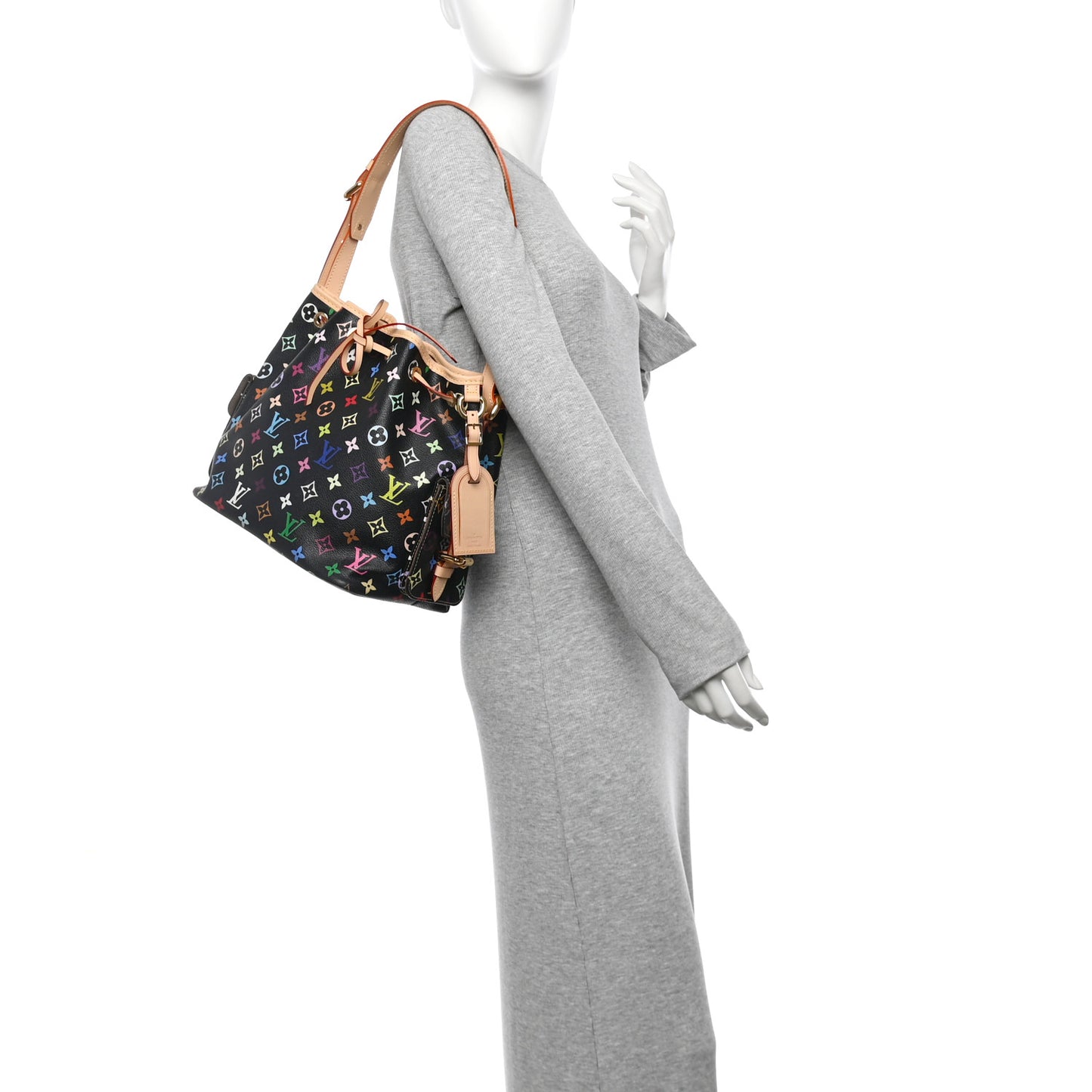 Monogram Multicolor Petit Noe Black