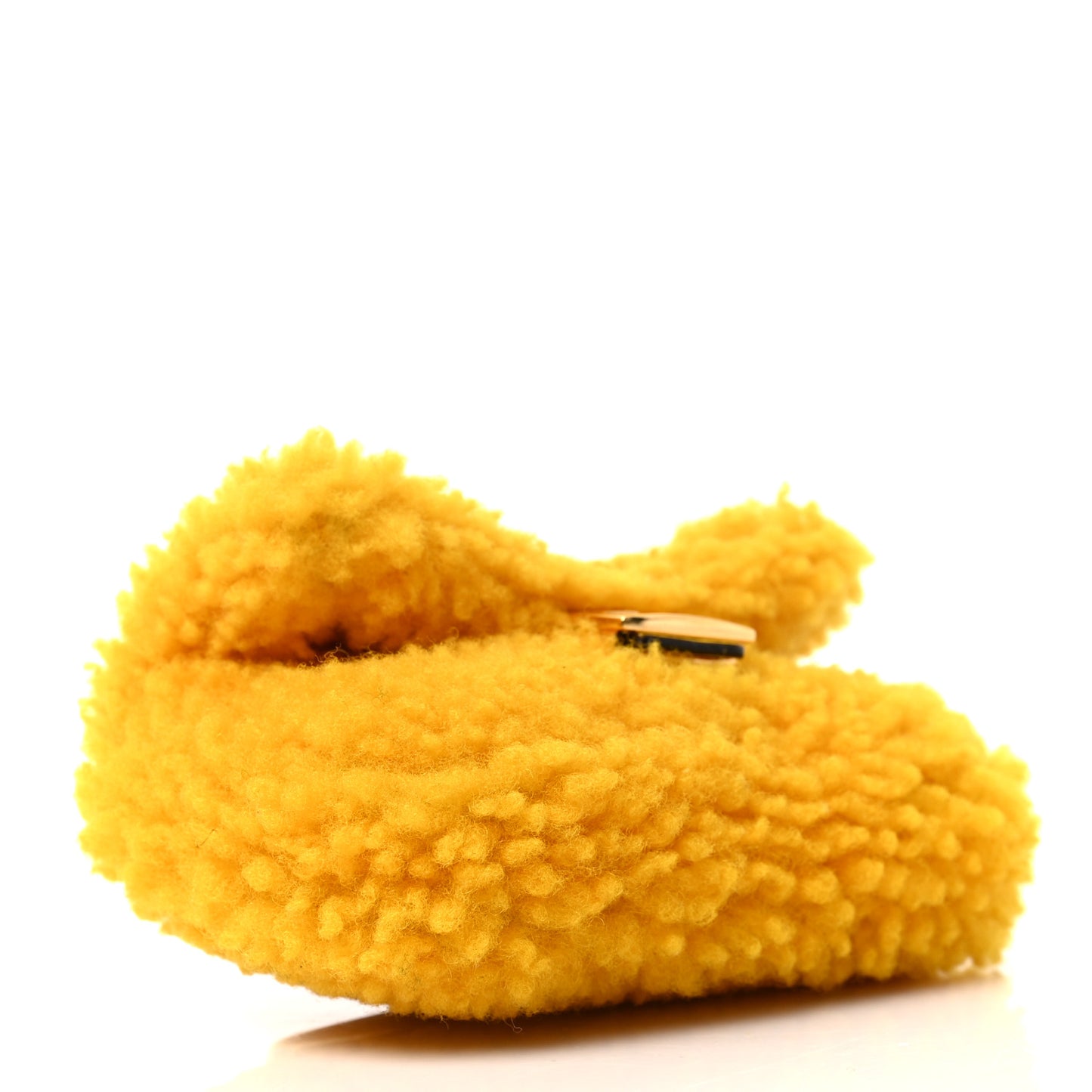 Shearling Vitello Grace Nano Baguette Charm Narciso