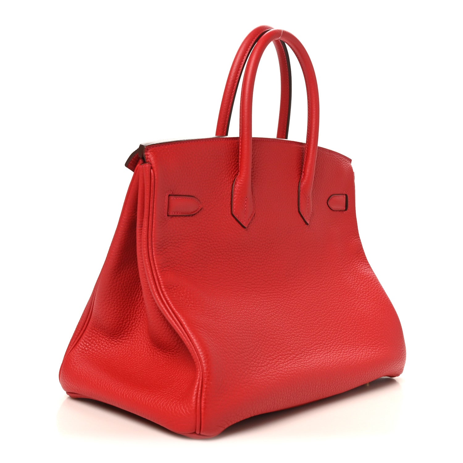 Hermes Togo BIRKIN 35 Rouge Casaque 3 of 10