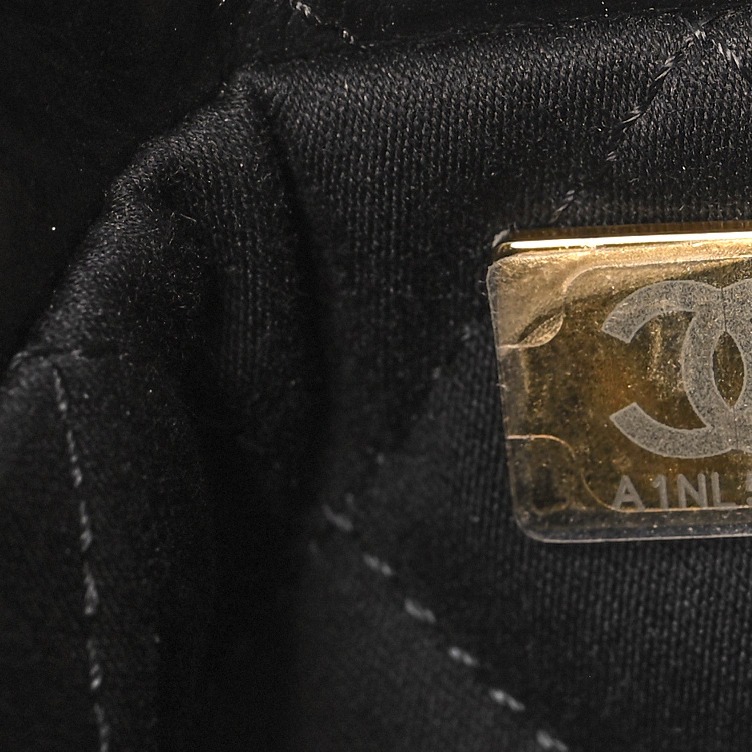 Chanel Shiny Calfskin Quilted Mini Chanel 22 Black 7 of 11