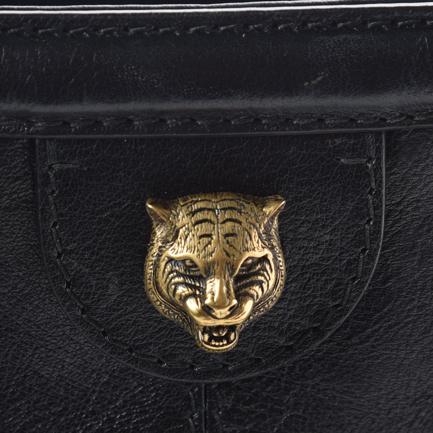 Calfskin Medium Re(Belle) Top Handle Bag Black
