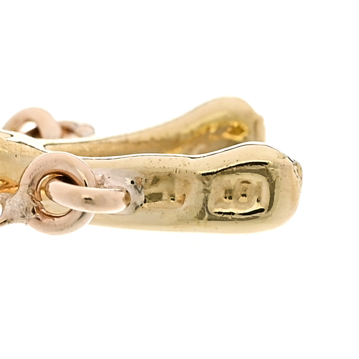 18K Yellow Gold Mini Wishbone Bracelet