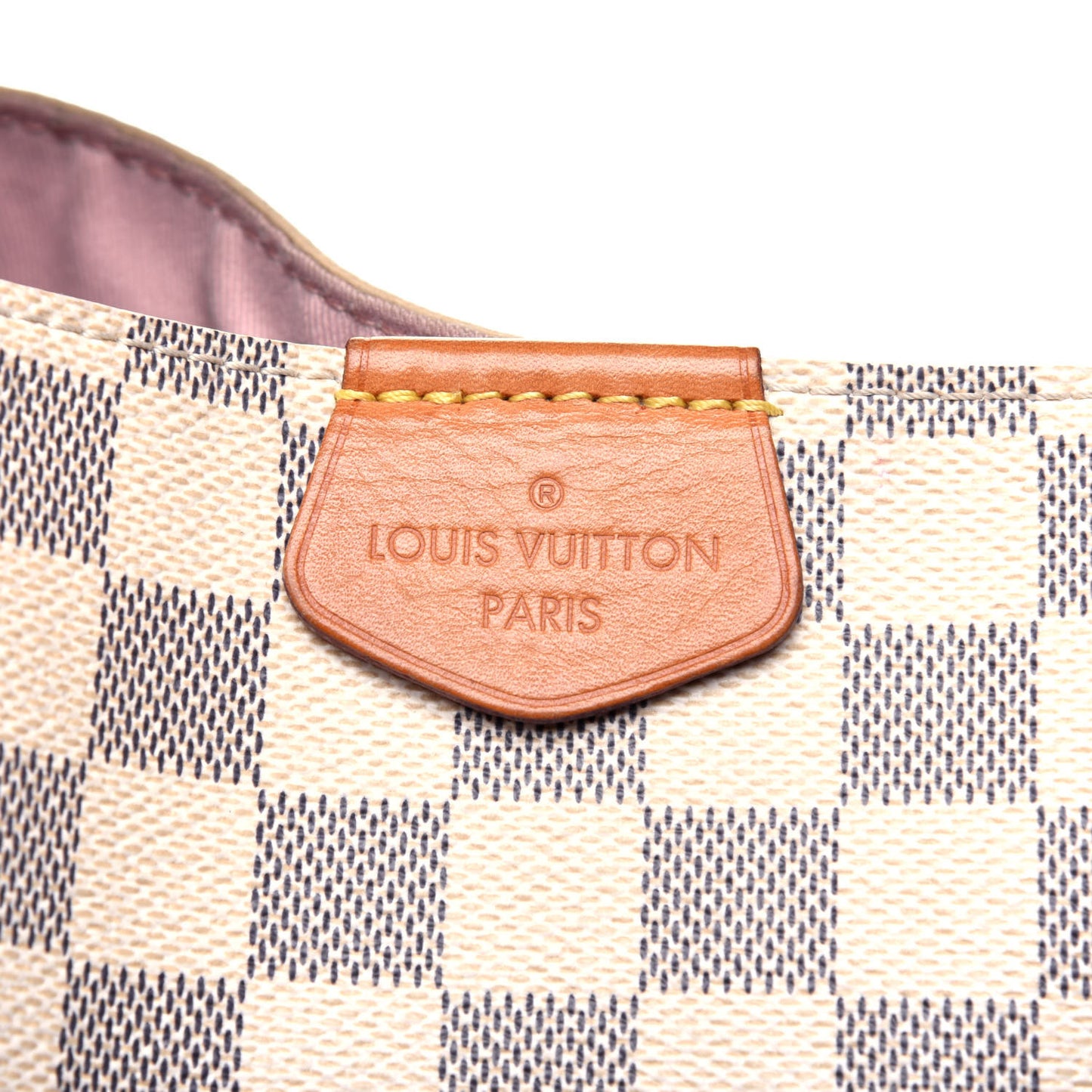 Damier Azur Graceful PM Rose Ballerine