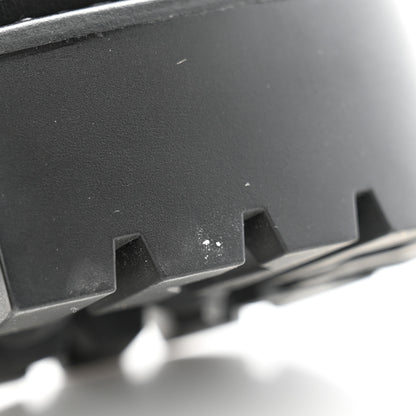 Hermes Calfskin Shearling Icone Loafers 37 Black 9 of 11