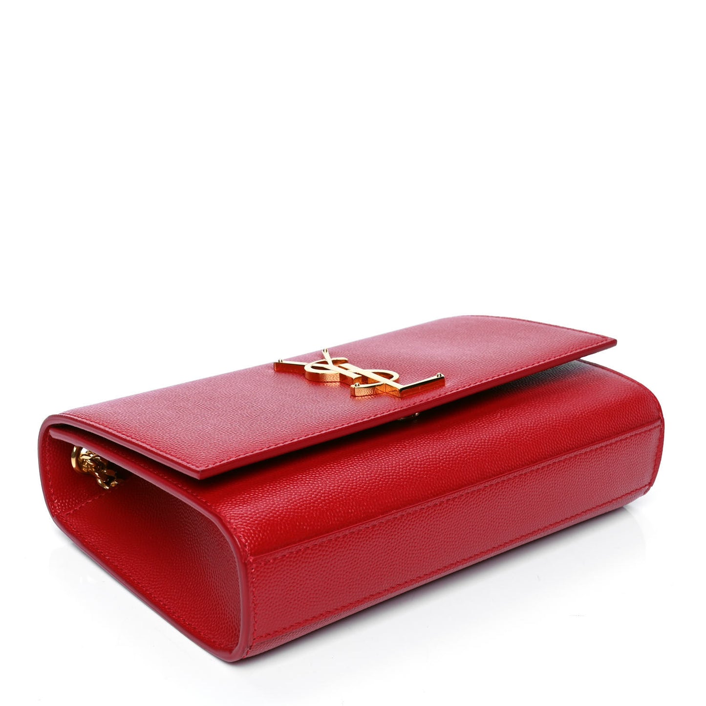 Grain De Poudre Small Monogram Kate Satchel Red